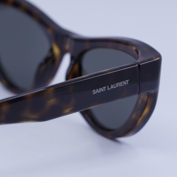 🕶️ New Saint Laurent SL676 003 Sunglasses - Dark Havana Frame, Grey Lenses - Picture 10 of 11